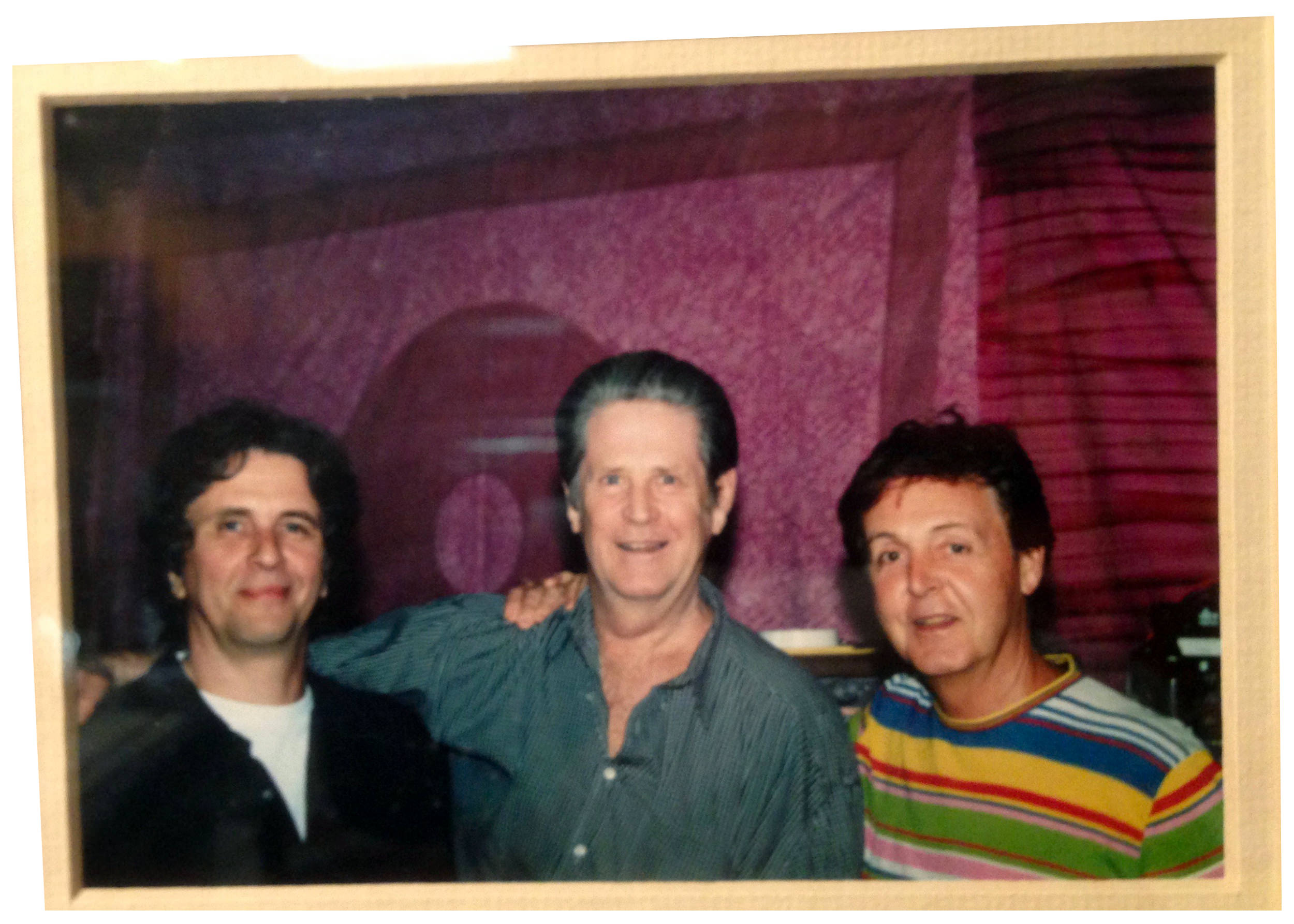 Mark w/ Brian Wilson + Paul McCartney Mark w/ Brian Wilson + Paul McCartney