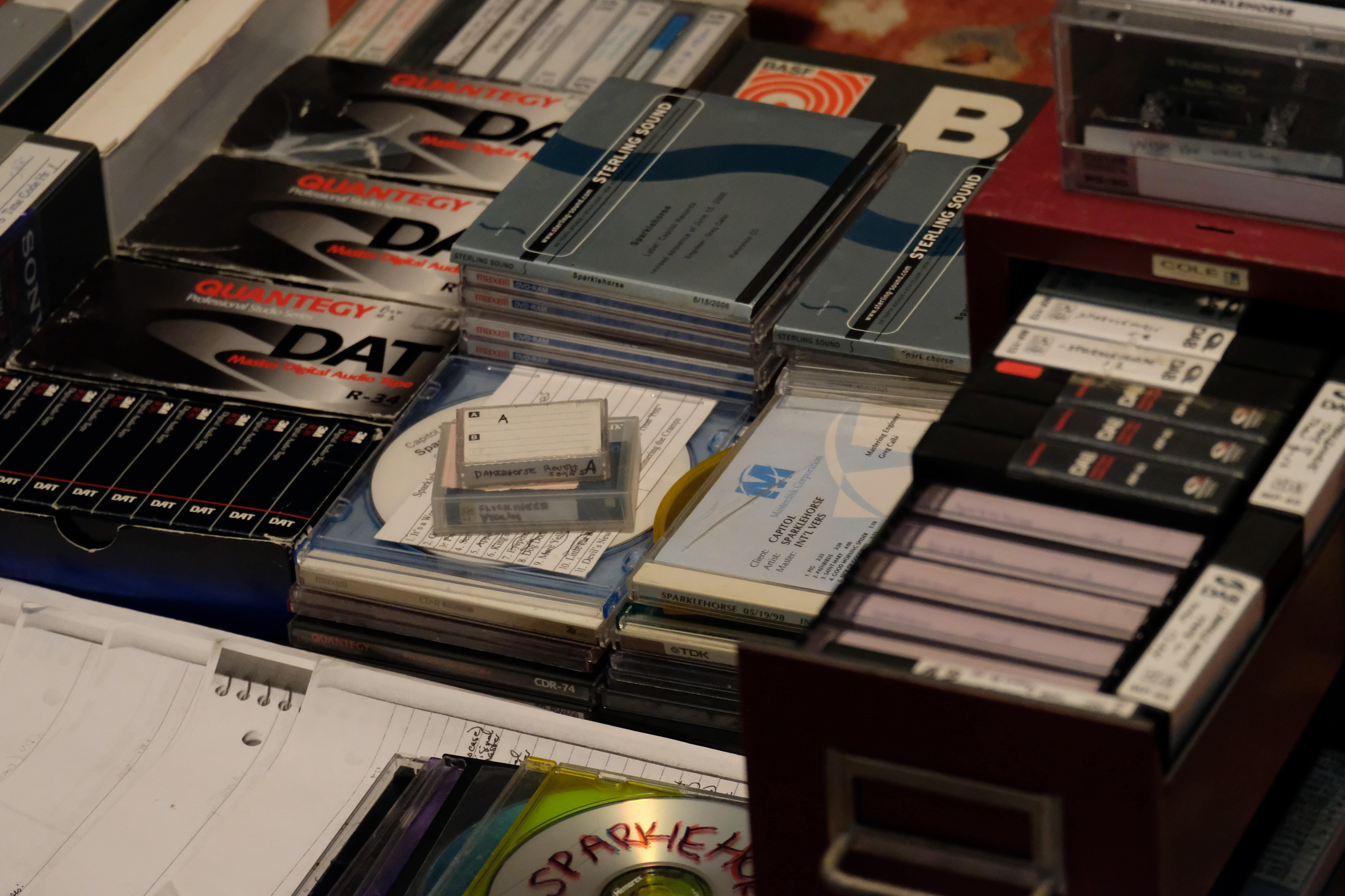 A view of some of what was archived A view of some of what was archived